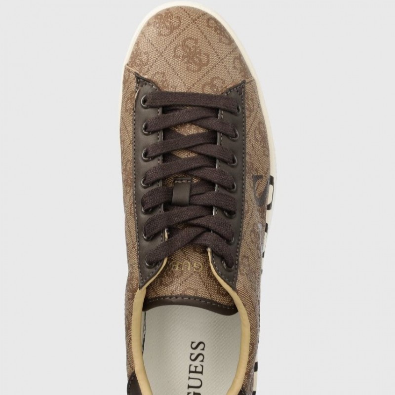 Παπούτσια Nola K με λογότυπο 4G Brown Guess