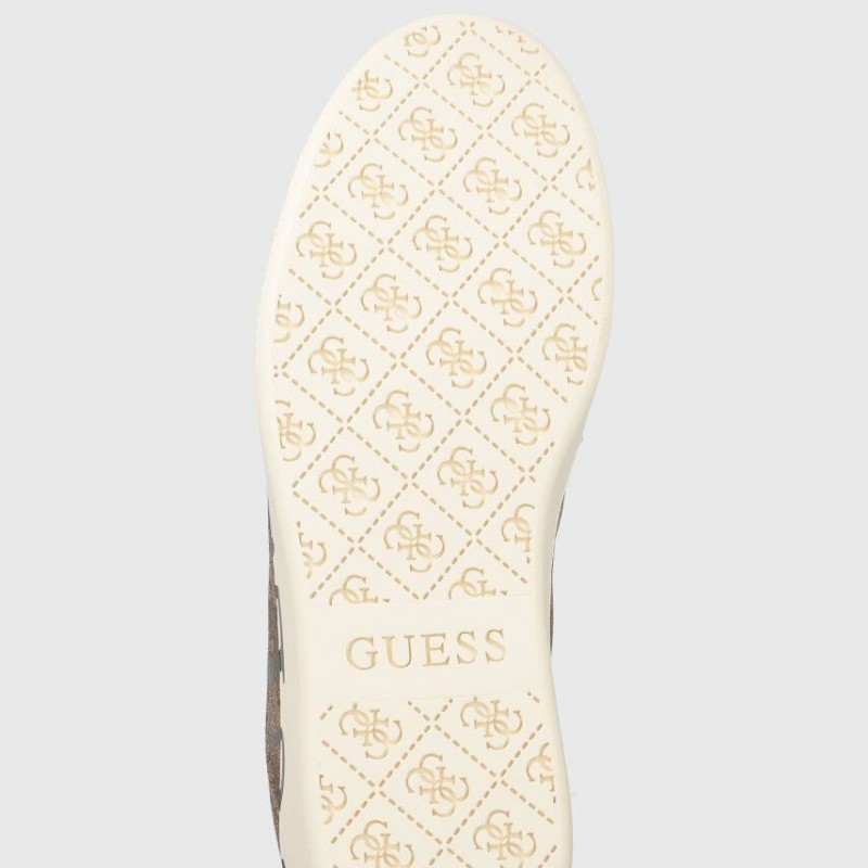 Παπούτσια Nola K με λογότυπο 4G Brown Guess