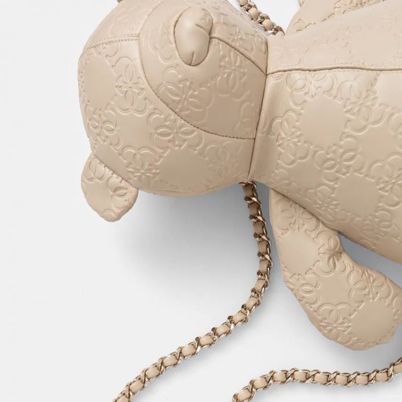 Backpack All over 4G Logo Bear Beige Guess