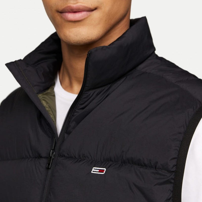 Αμάνικο μπουφάν TJM Light Down Vest Black Tommy Jeans