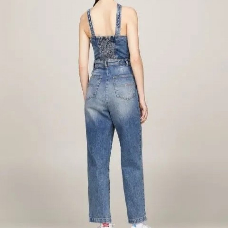 Ολόσωμη φόρμα Bustier AH7134 Denim Medium Tommy Jeans