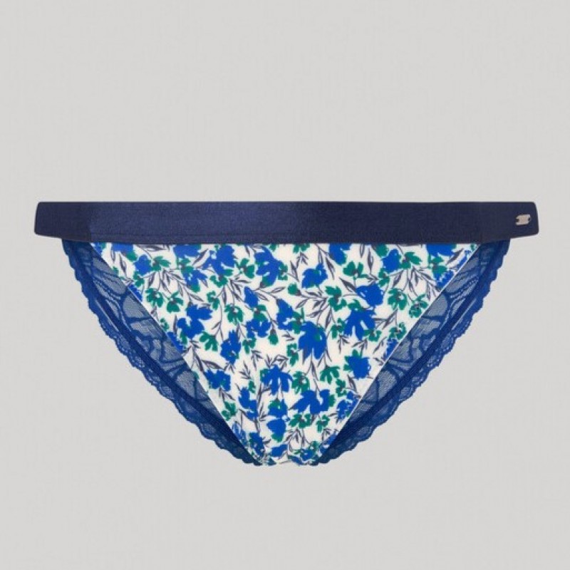 Σετ εσώρουχα Floral Printed Bra/Bikini Dark Blue Pepe Jeans