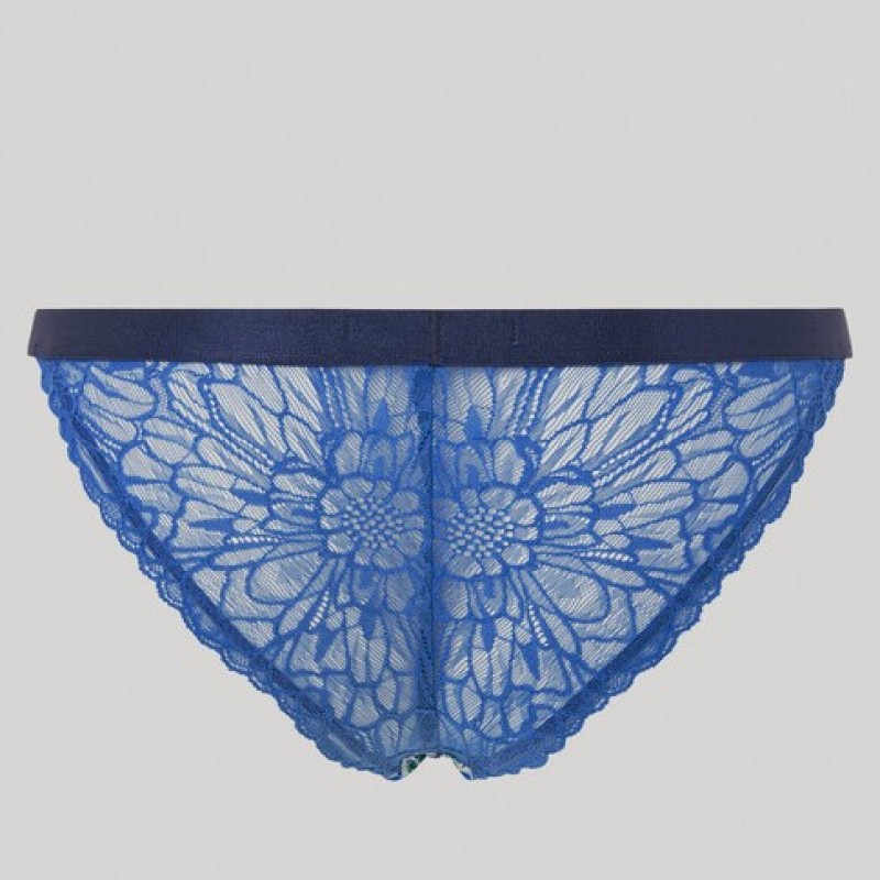 Σετ εσώρουχα Floral Printed Bra/Bikini Dark Blue Pepe Jeans