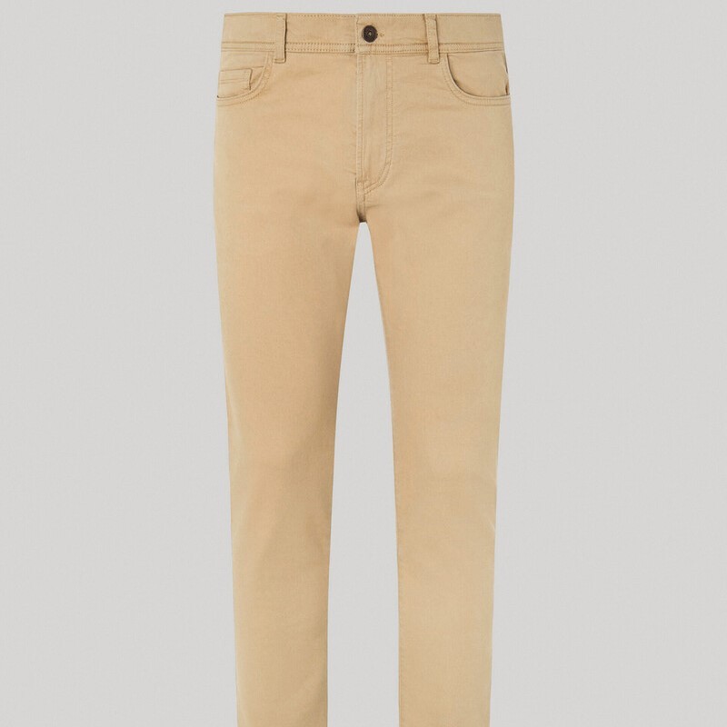 Pant Skinny Five Pockets Khaki Brown Pepe Jeans