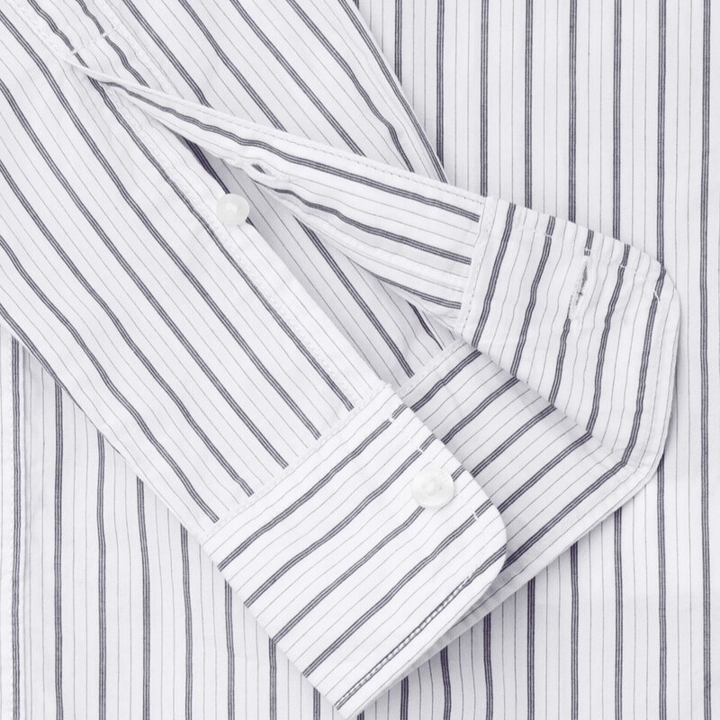 Πουκάμισο Slim Striped Peter White Pepe Jeans