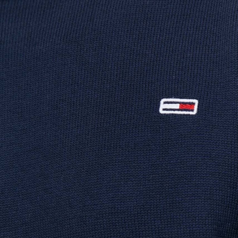 Πουλόβερ ανδρικό TJM Slim Essential Light Dark Night Navy Tommy Jeans