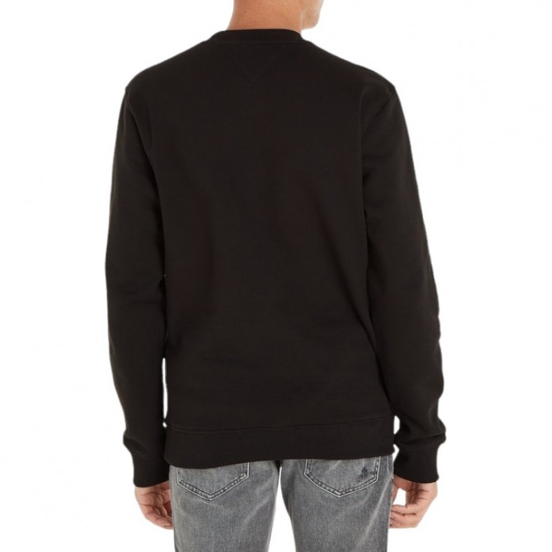 Φούτερ TJM Reg Badge Crew Black Tommy Jeans