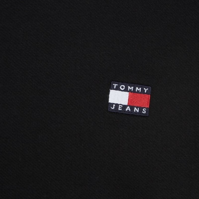 Φούτερ TJM Reg Badge Crew Black Tommy Jeans