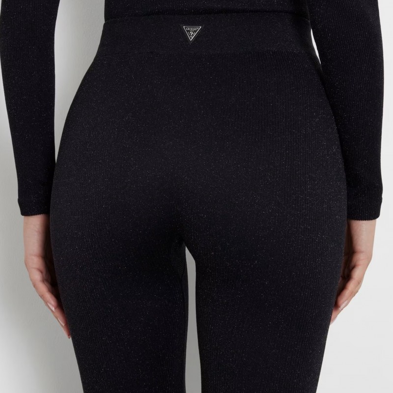 Κολάν χωρίς ραφές Lurex Black Guess