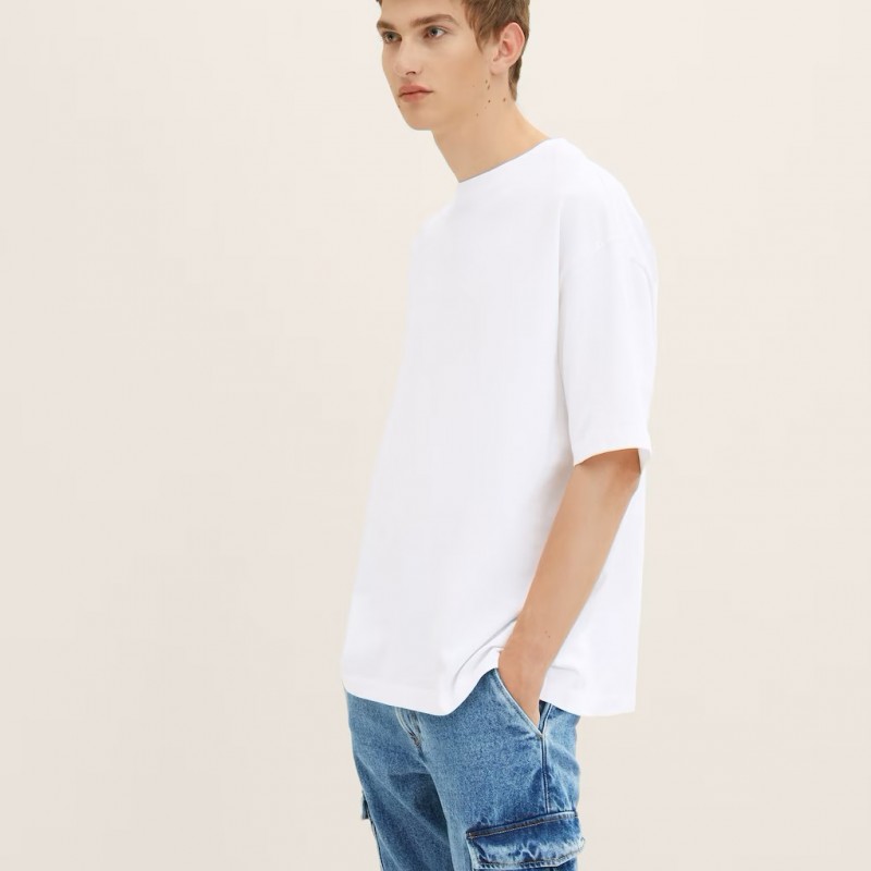Μπλούζα με κοντό μανίκι white Tom Tailor