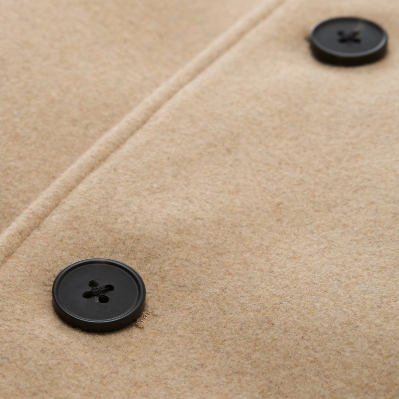 Παλτό wool blend Relaxed Beige Tom Tailor