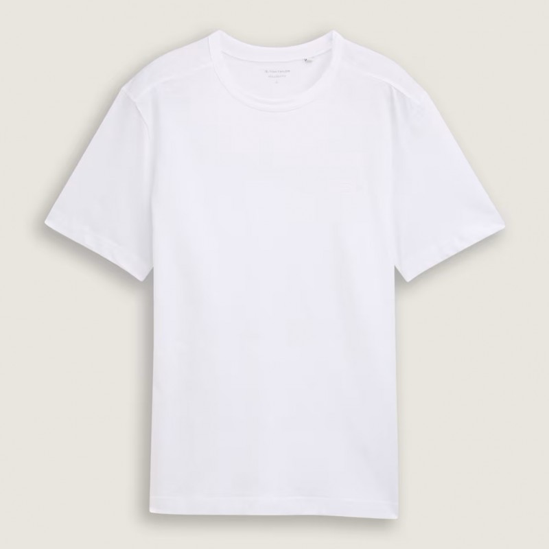 Μπλούζα με κοντό μανίκι white Tom Tailor