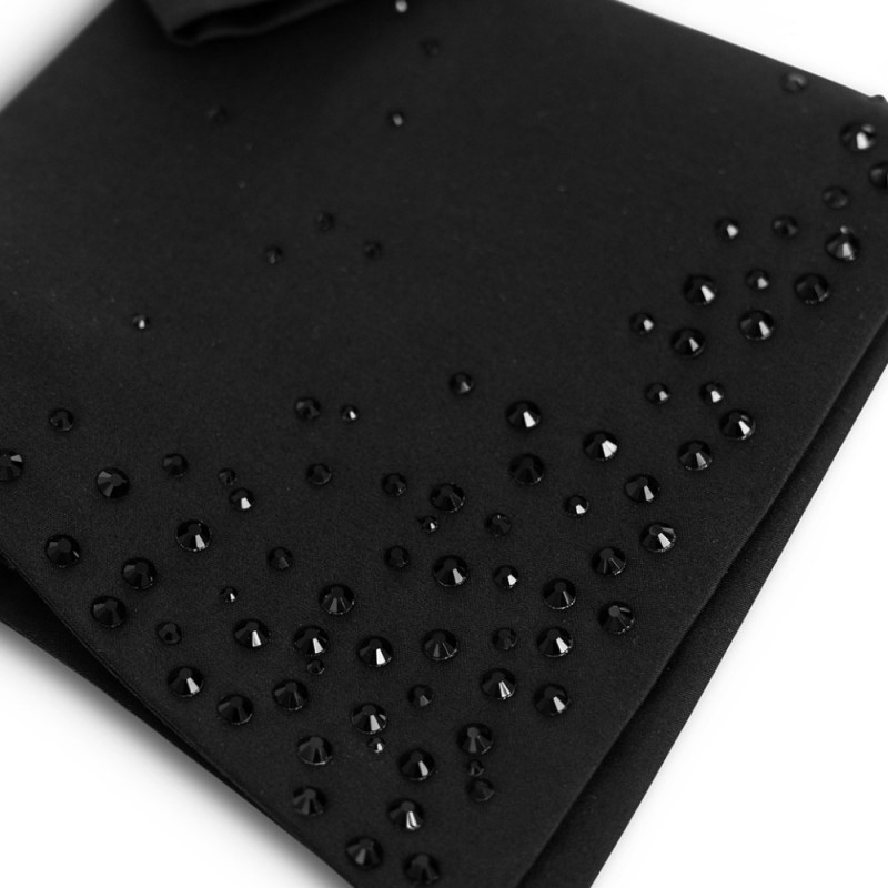 Cuffs with rhinestones Black Access