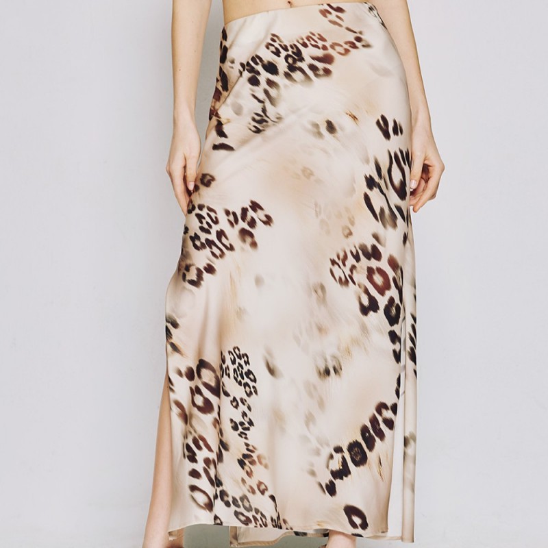 Φούστα Maxi Animal Print Access