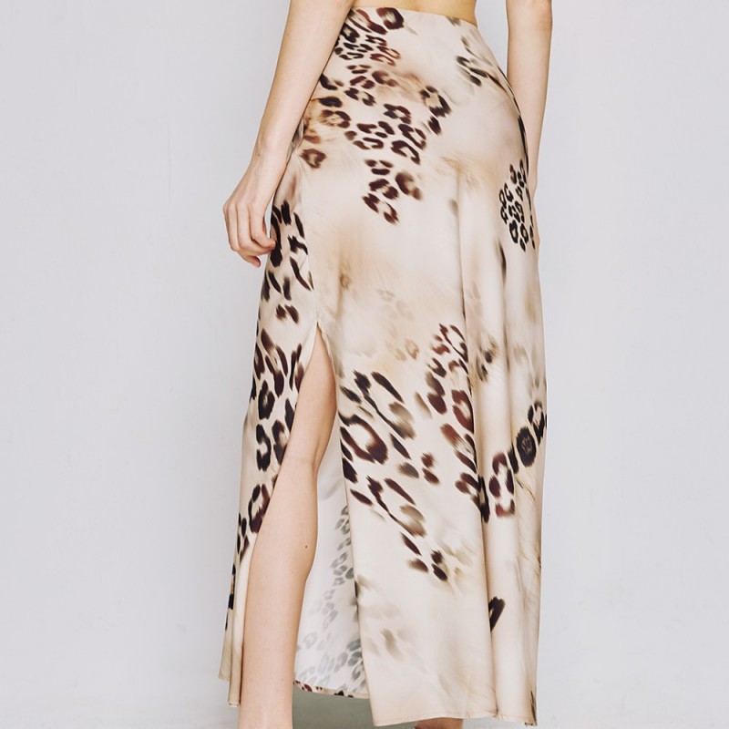 Φούστα Maxi Animal Print Access