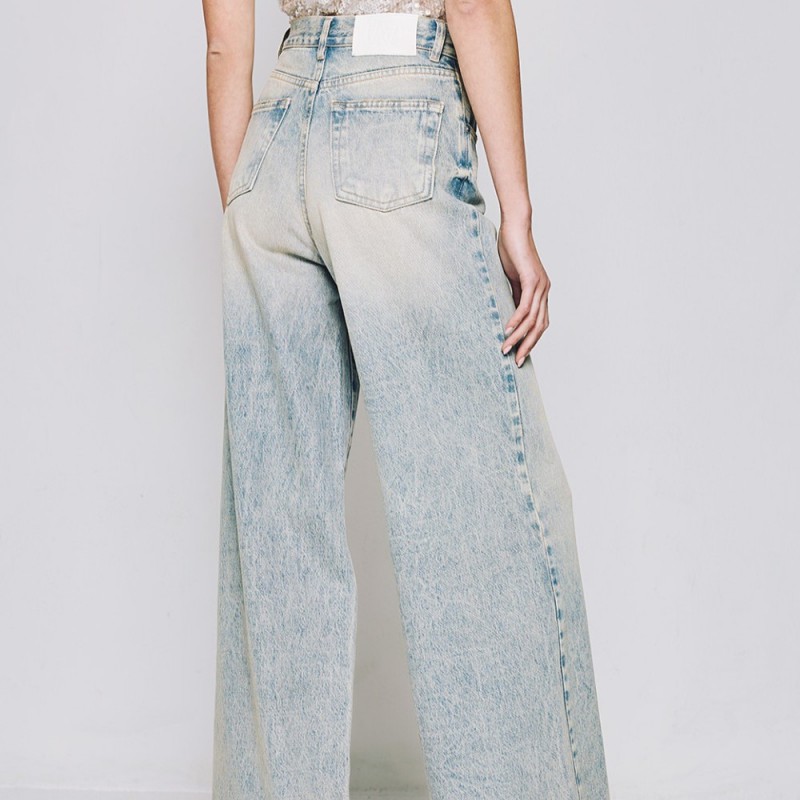 Παντελόνι Denim με ξεβαμμένη όψη Dirty Access