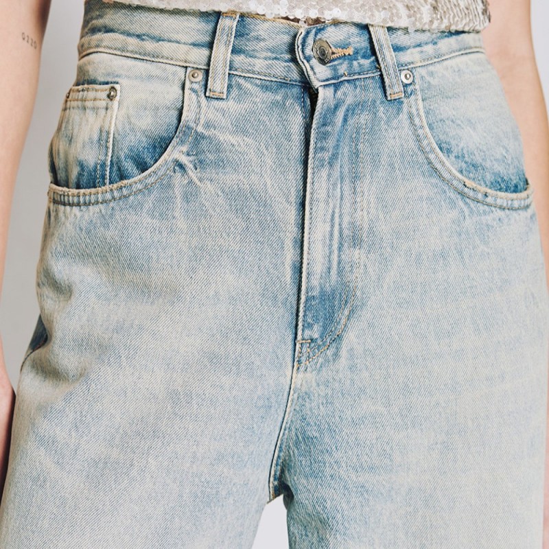 Παντελόνι Denim με ξεβαμμένη όψη Dirty Access