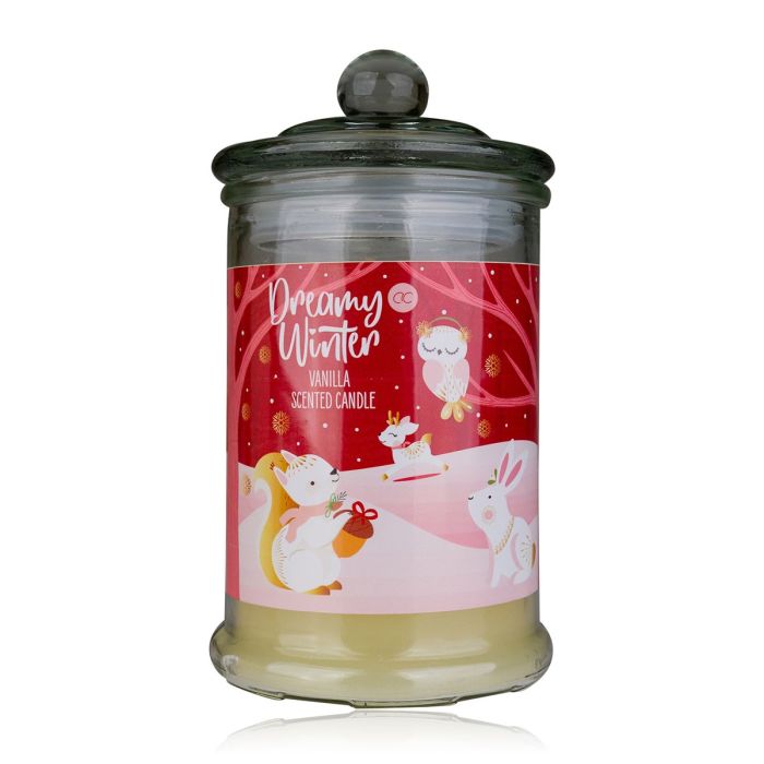 Vanilla scented candle