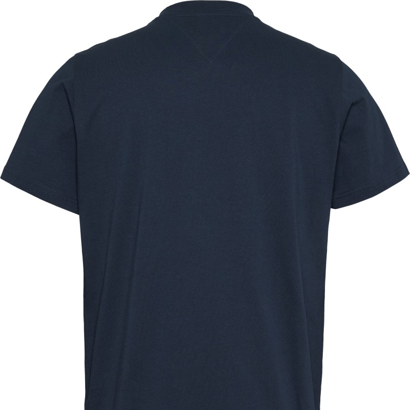 Μπλούζα με κοντό μανίκι TJM slim navy Tommy jeans