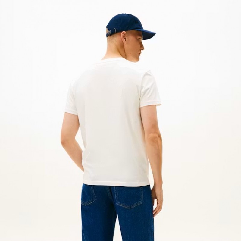 T-shirt TJM Big flag White Tommy jeans
