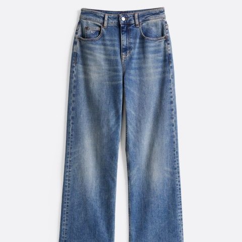 Παντελόνι τζιν Mia Mid Relaxed Straight AI6133 Denim Medium Tommy Jeans
