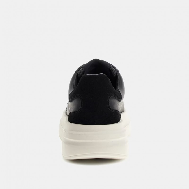 Sneakers Elba με κορδόνια με λογότυπο black Guess