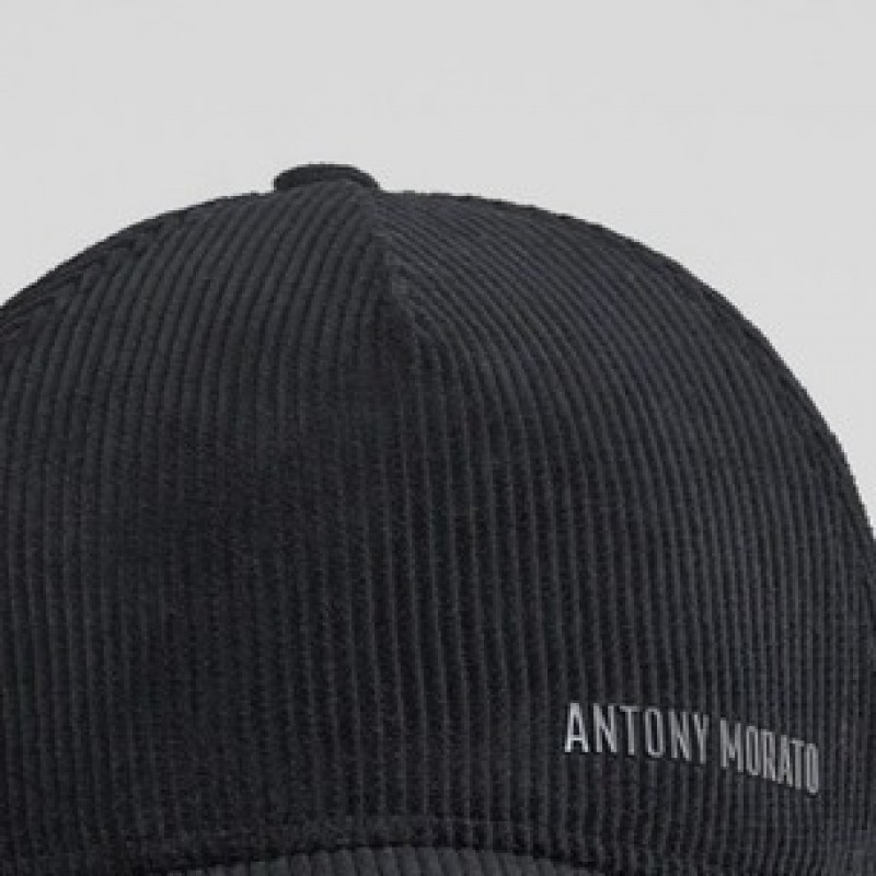 Καπέλο Jockey baseball velvet Black Antony Morato