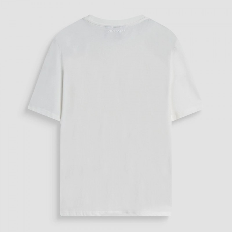 Μπλούζα με κοντό μανίκι Regular fit Jersey White Antony Morato