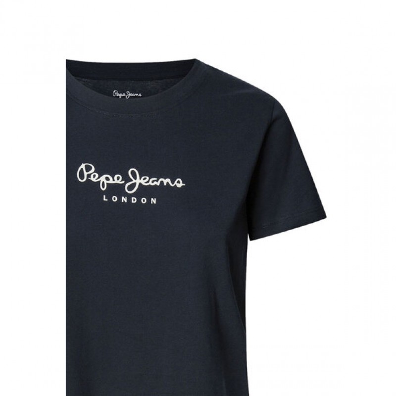 Μπλούζα με κοντό μανίκι Macy Blue Pepe jeans