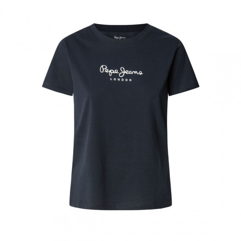 Μπλούζα με κοντό μανίκι Macy Blue Pepe jeans