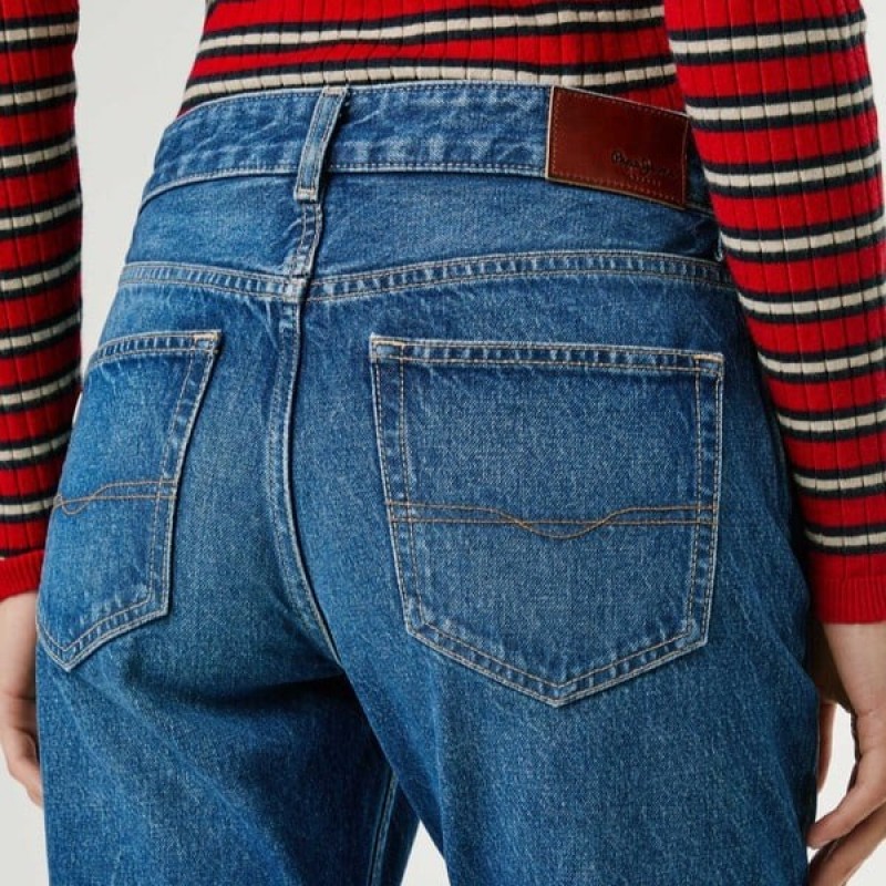 Παντελόνι τζίν Mary straight Blue Pepe jeans