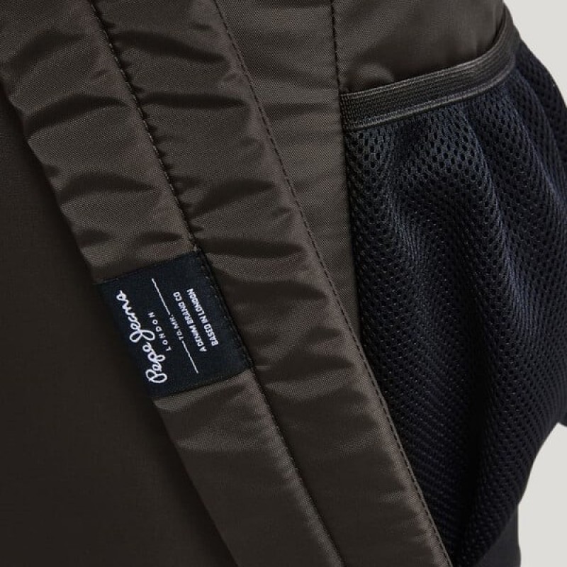 Τσάντα πλάτης ανδρική Devin Core Dark grey Pepe jeans