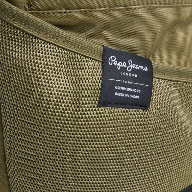 Σακίδιο πλάτης Multi Pocket Hank Legend Seagrass Green Pepe Jeans