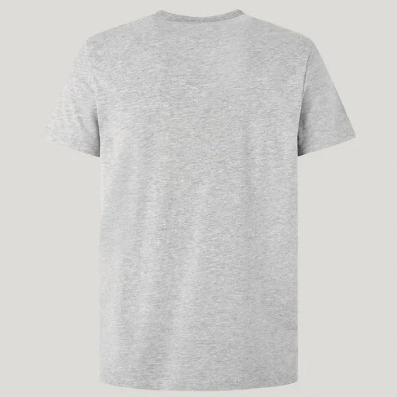 T-shirt original basic Grey Pepe jeans