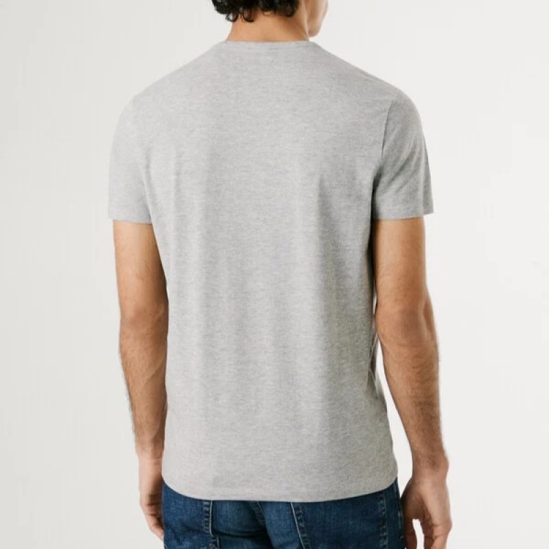 T-shirt original basic Grey Pepe jeans