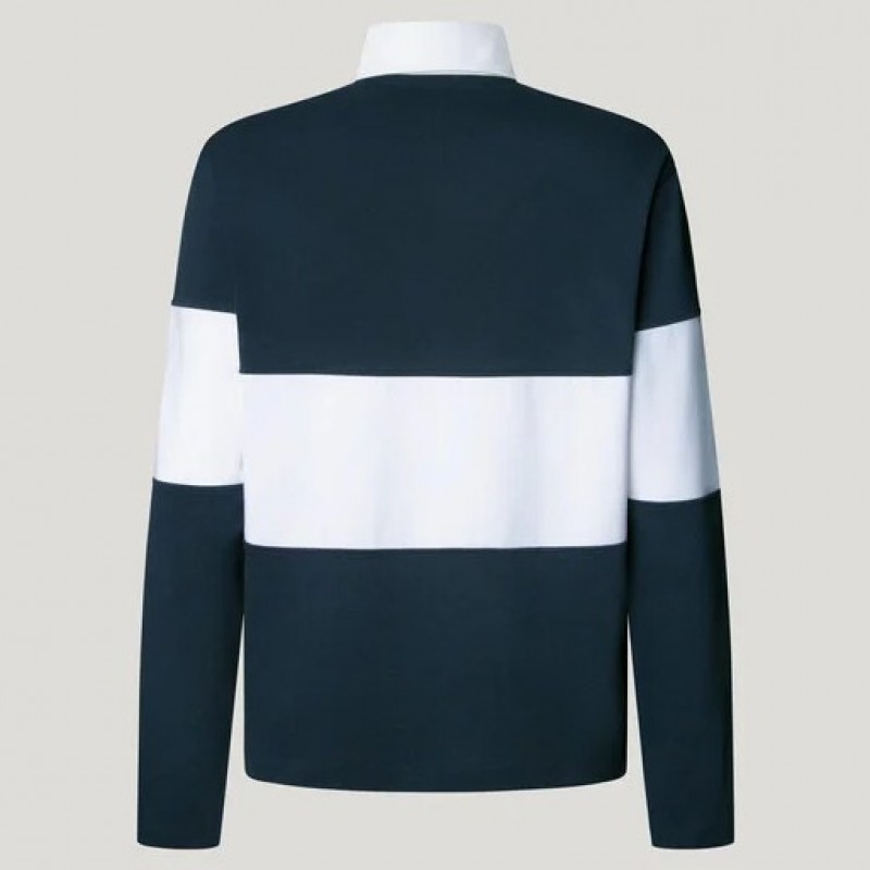 Μπλούζα με μακρύ μανίκι Polo Ralf Blue Pepe jeans