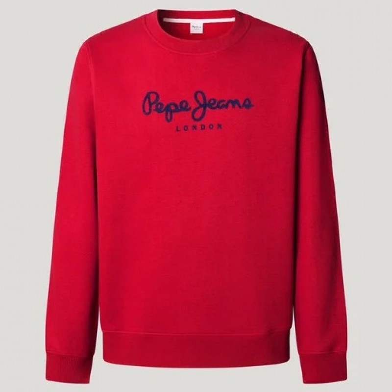 Φούτερ Macbeth plain crew Red Pepe jeans