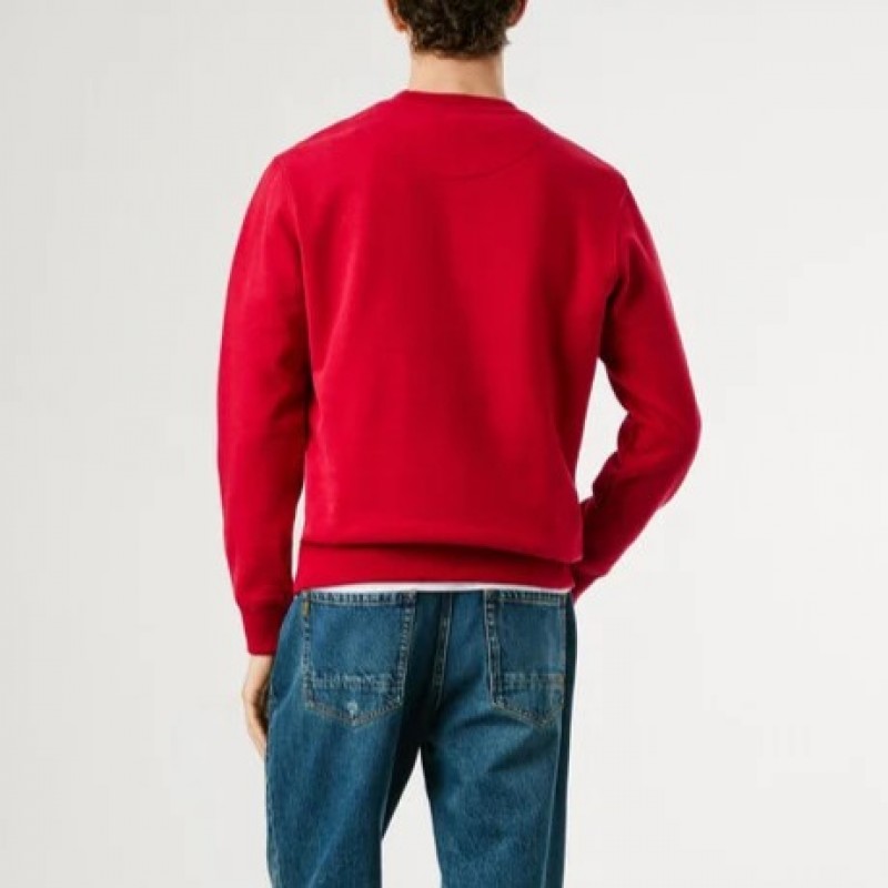 Φούτερ Macbeth plain crew Red Pepe jeans