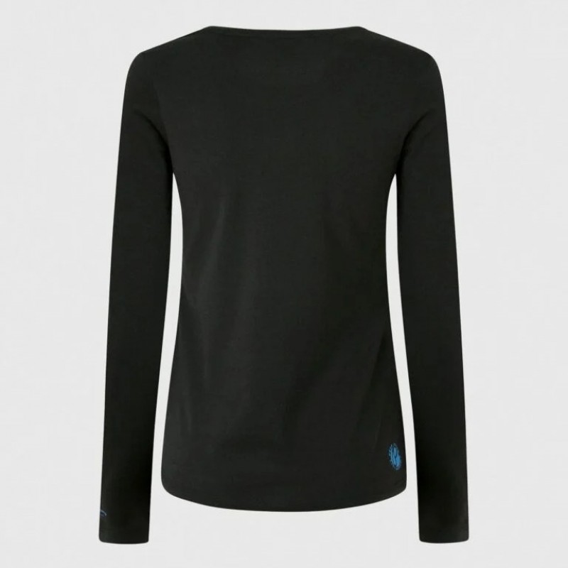 Blouse long sleeved New virginia Black Pepe jeans