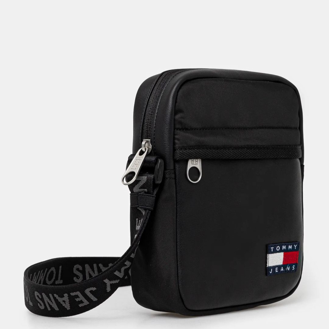 Τσαντάκι ανδρικό TJM Daily Elevated Reporter Black Tommy Jeans