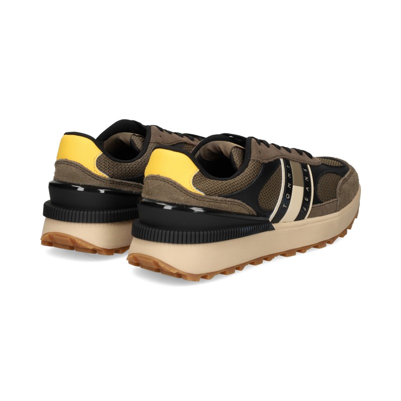 Παπούτσια ανδρικά TJM Technical runner ess Brown Tommy jeans