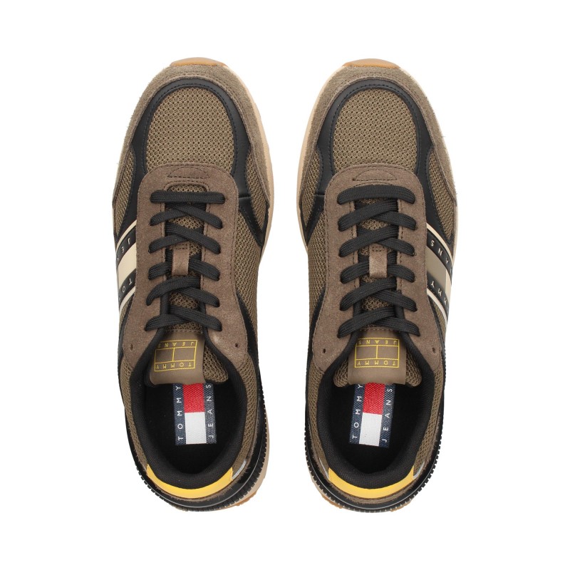Παπούτσια ανδρικά TJM Technical runner ess Brown Tommy jeans