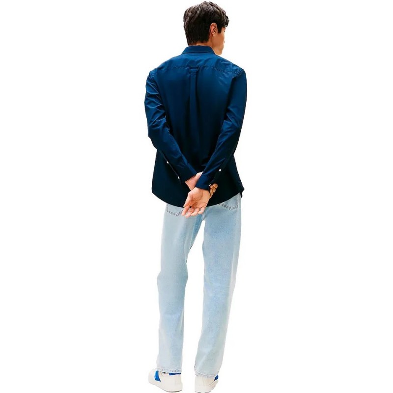 Shirt TJM REG poplin Blue Tommy jeans