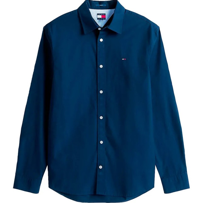 Shirt TJM REG poplin Blue Tommy jeans