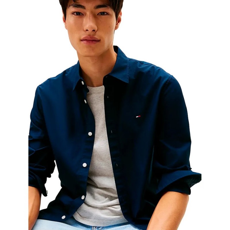 Shirt TJM REG poplin Blue Tommy jeans