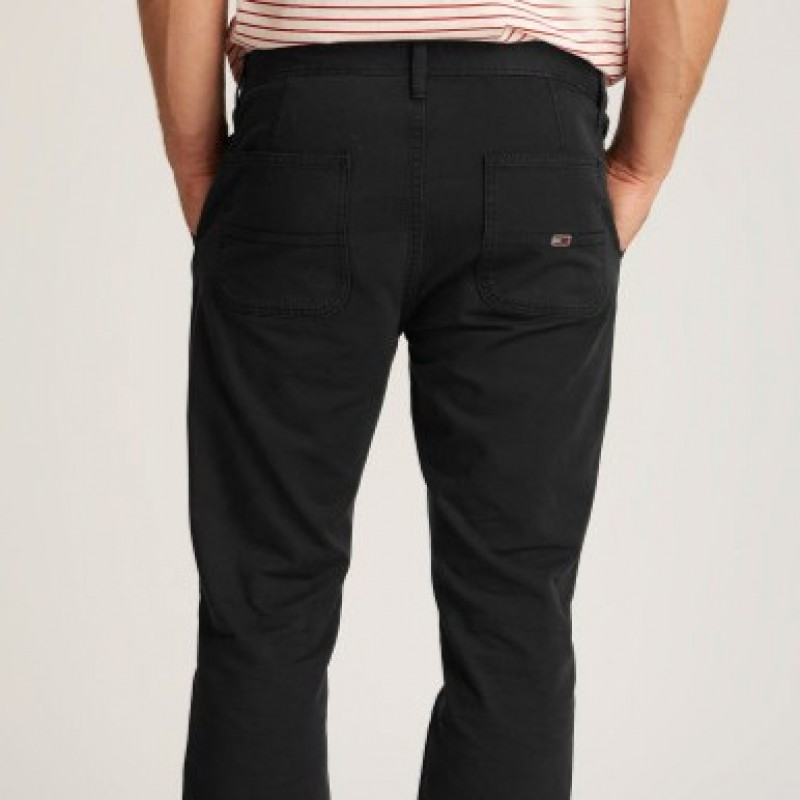 Pants chino regular black Tommy jeans