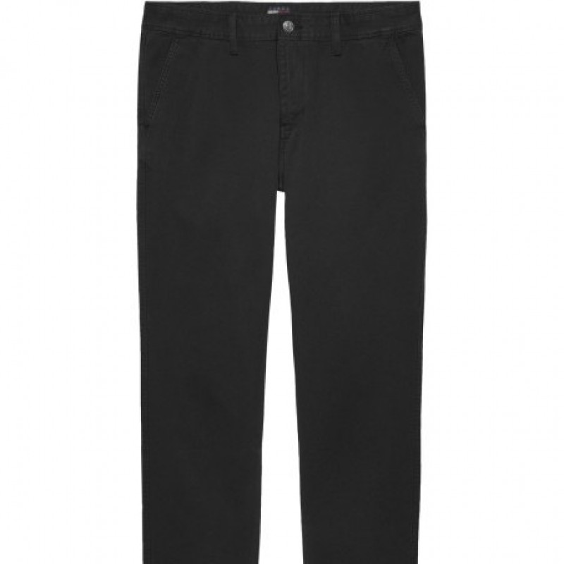 Pants chino regular black Tommy jeans