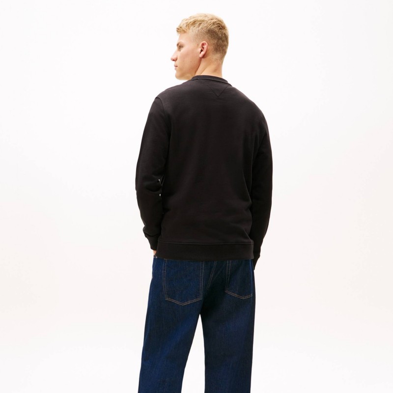 Φούτερ TJM REG big flag Black Tommy jeans