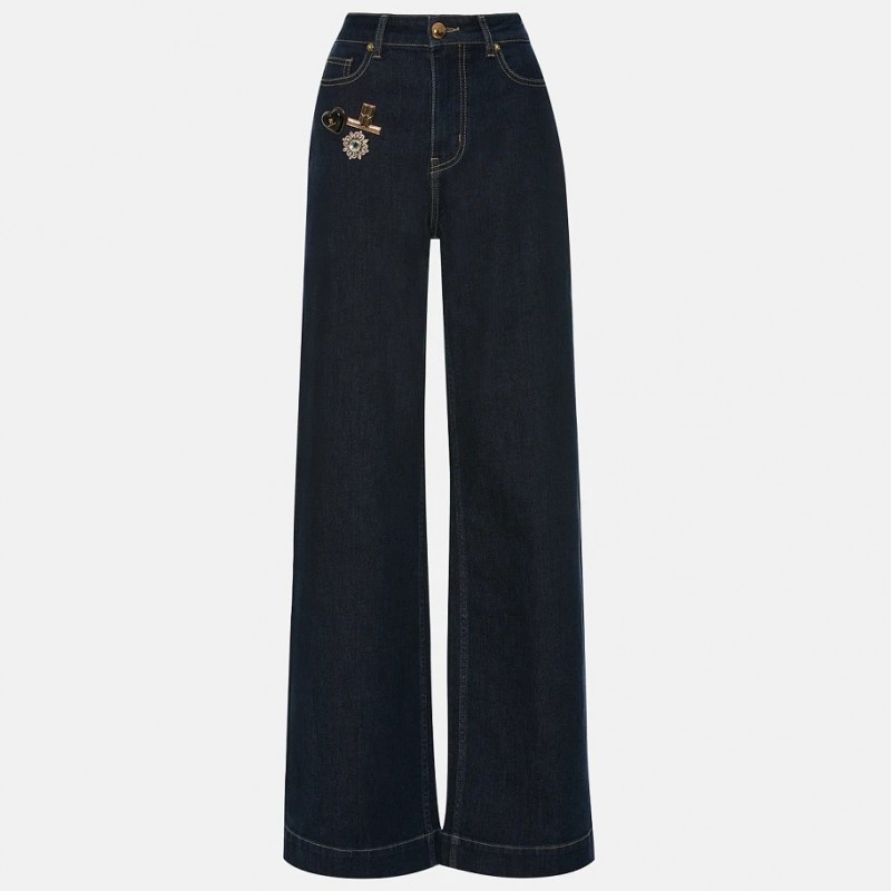 High-waisted jeans Blue Lynne