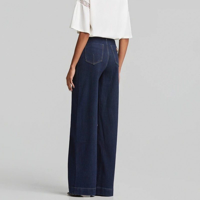 High-waisted jeans Blue Lynne